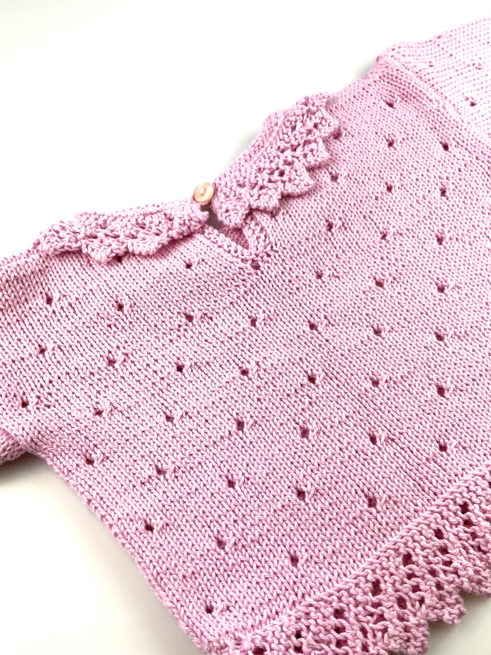 Børn 0 3 Bluse Lyserød Blonde 2