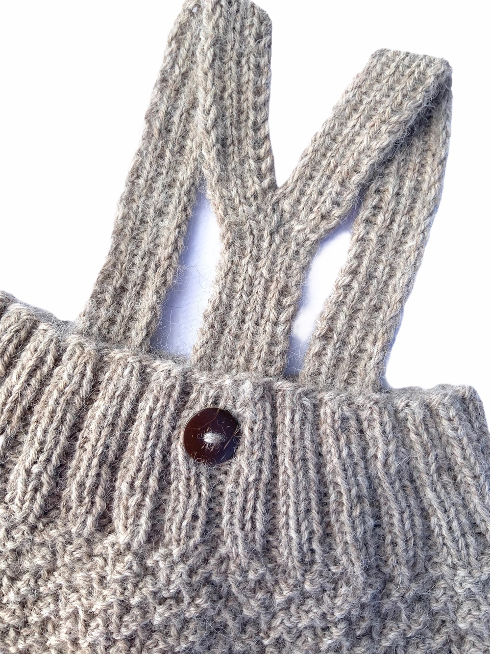 Baby Bloomers Selebukser Sandfarvet Håndstrikket Alpaca Uld 2 Baby Bloomers Selebukser Sandfarvet Håndstrikket Alpaca Uld 2