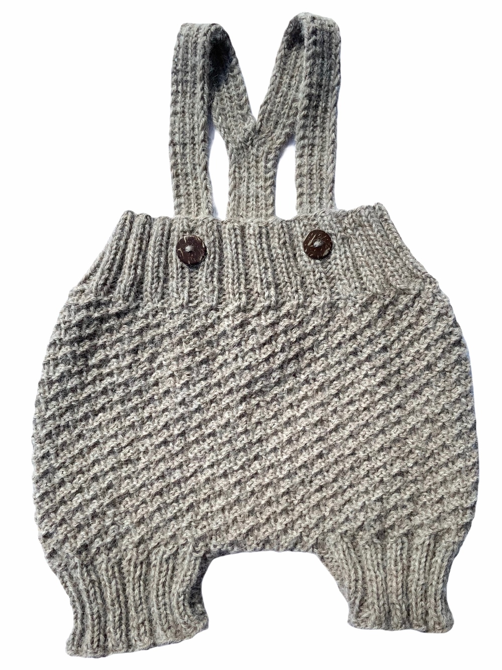 Baby Bloomers Selebukser Sandfarvet Håndstrikket Alpaca Uld 5 Baby Bloomers Selebukser Sandfarvet Håndstrikket Alpaca Uld 5