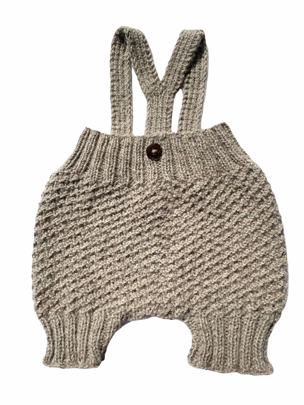 Baby Bloomers Selebukser Sandfarvet Håndstrikket Alpaca Uld 7 Baby Bloomers Selebukser Sandfarvet Håndstrikket Alpaca Uld 7