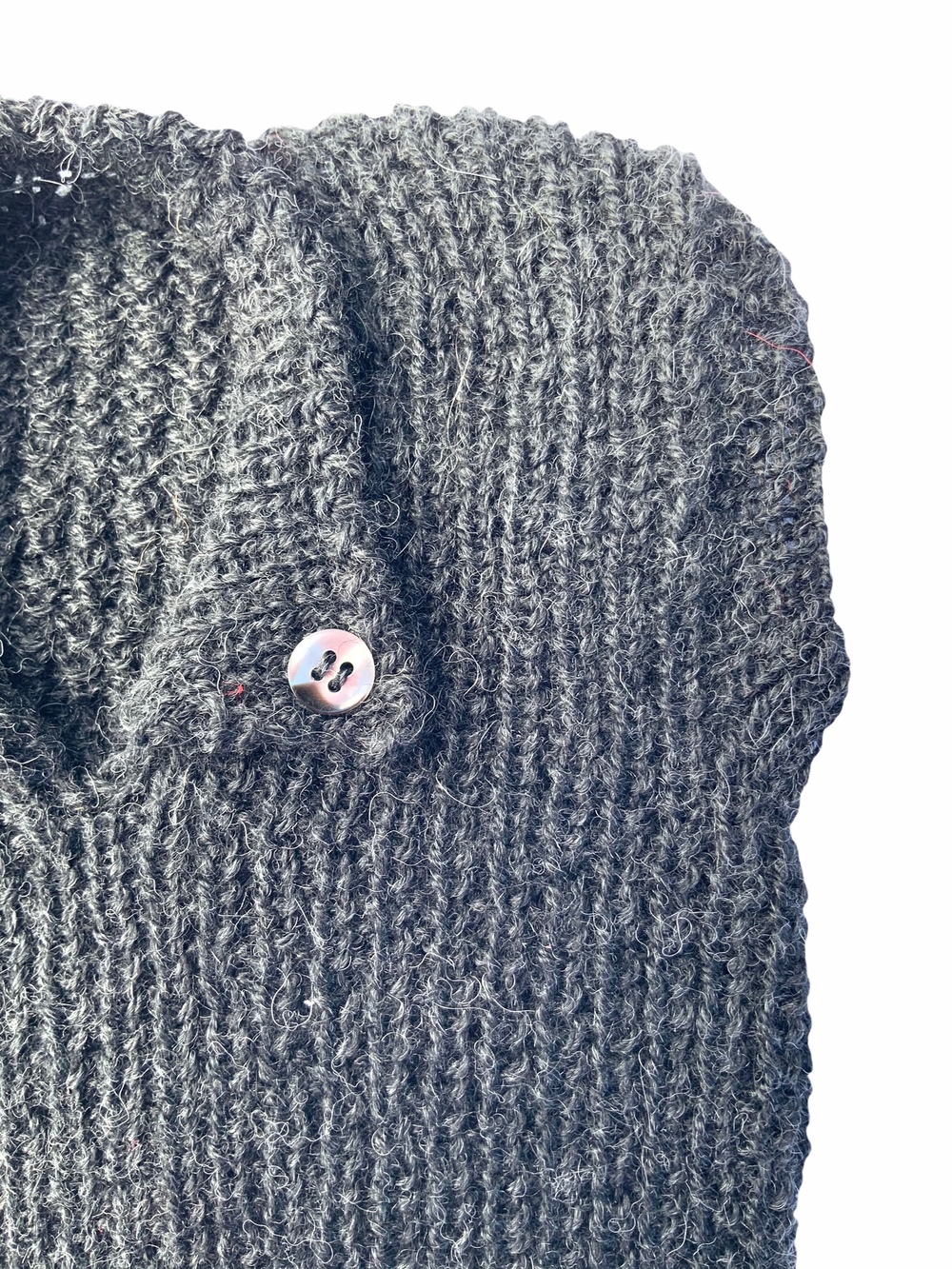 Børn 0 3 Baby Vest Håndstrikket Silke Alpaca Koks 4