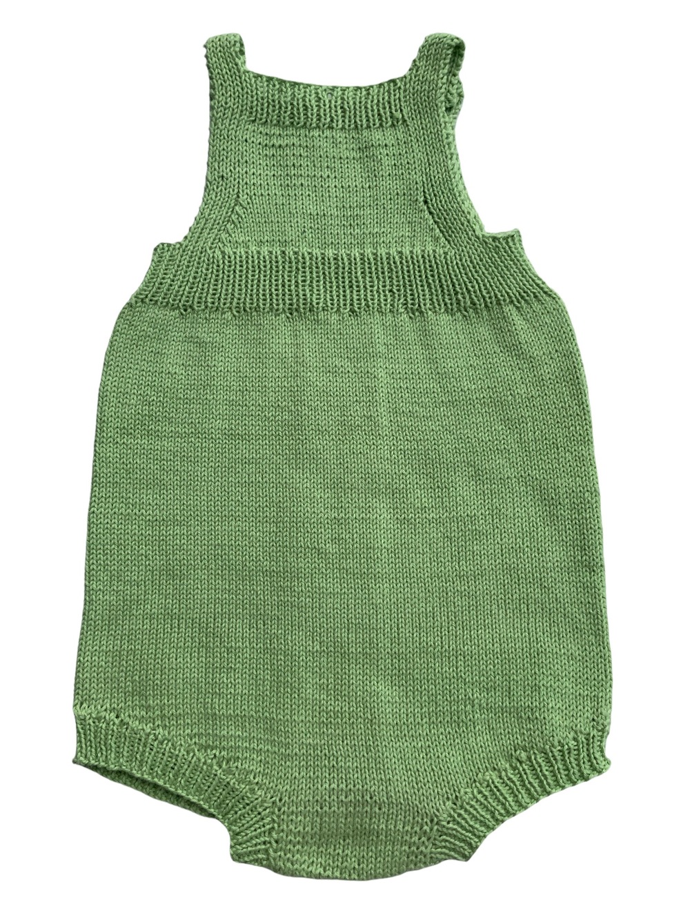 Børn 0 3år Romper Lysegrøn Bomuld Str 3 8mdr Børn 0 3år Romper Lysegrøn Bomuld Str 3 8mdr