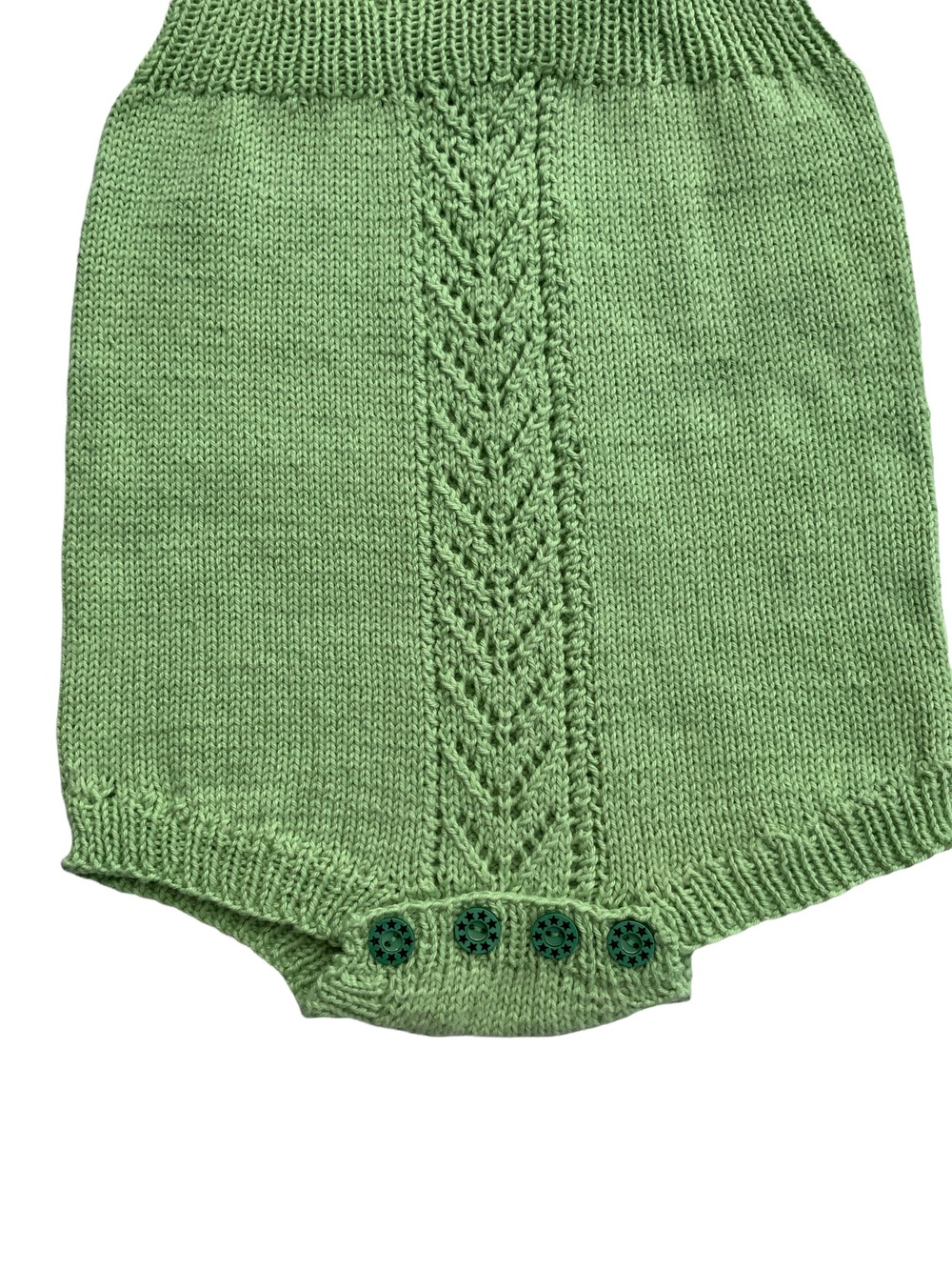 Børn 0 3år Romper Lysegrøn Bomuld Str 3 8mdr 2 Børn 0 3år Romper Lysegrøn Bomuld Str 3 8mdr 2