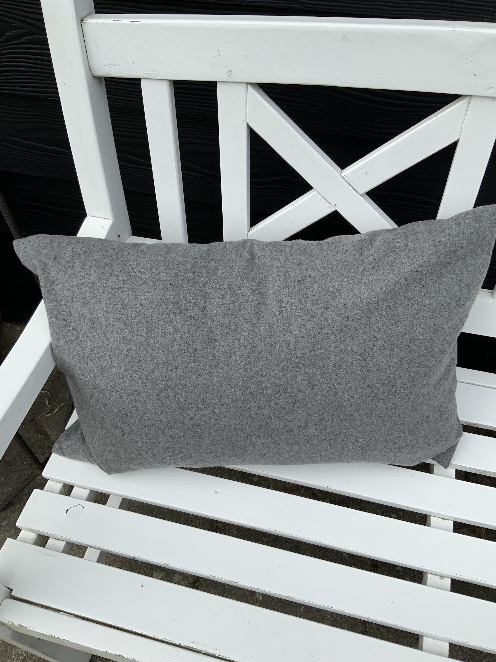 Bolig Tilbehør Puder Grå Uld